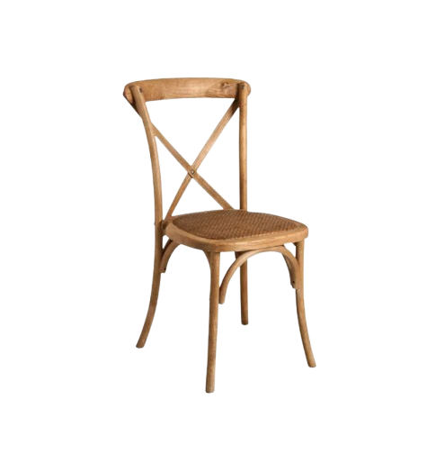 Chaise Bistrot en Bois – Location pour Événements