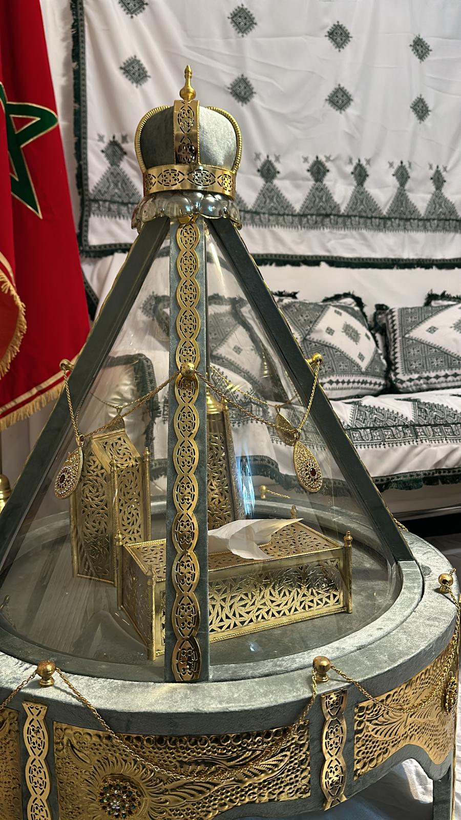 Coin des Mariés Blanc Henné – Location Décoration Orientale & Traditionnelle pour Mariages et Fiançailles