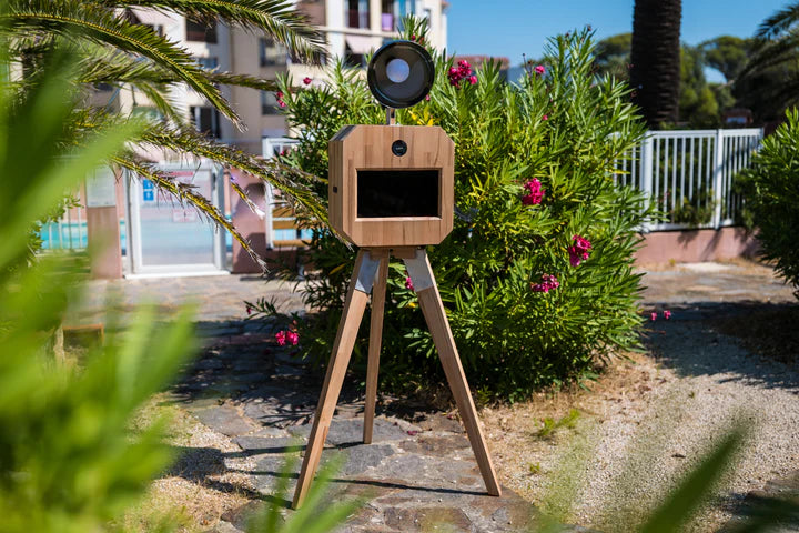 Photobooth en Bois – Borne Photo Selfie pour Mariages, Soirées & Événements Professionnels