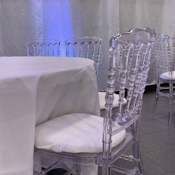 Location Chaise Napoléon Cristal transparent