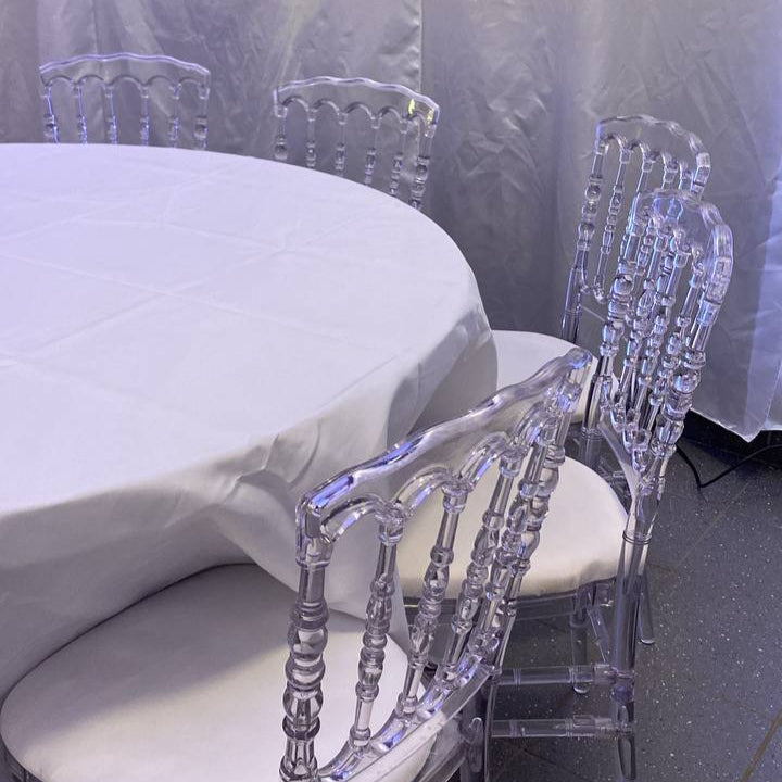 Location Chaise Napoléon Cristal transparent