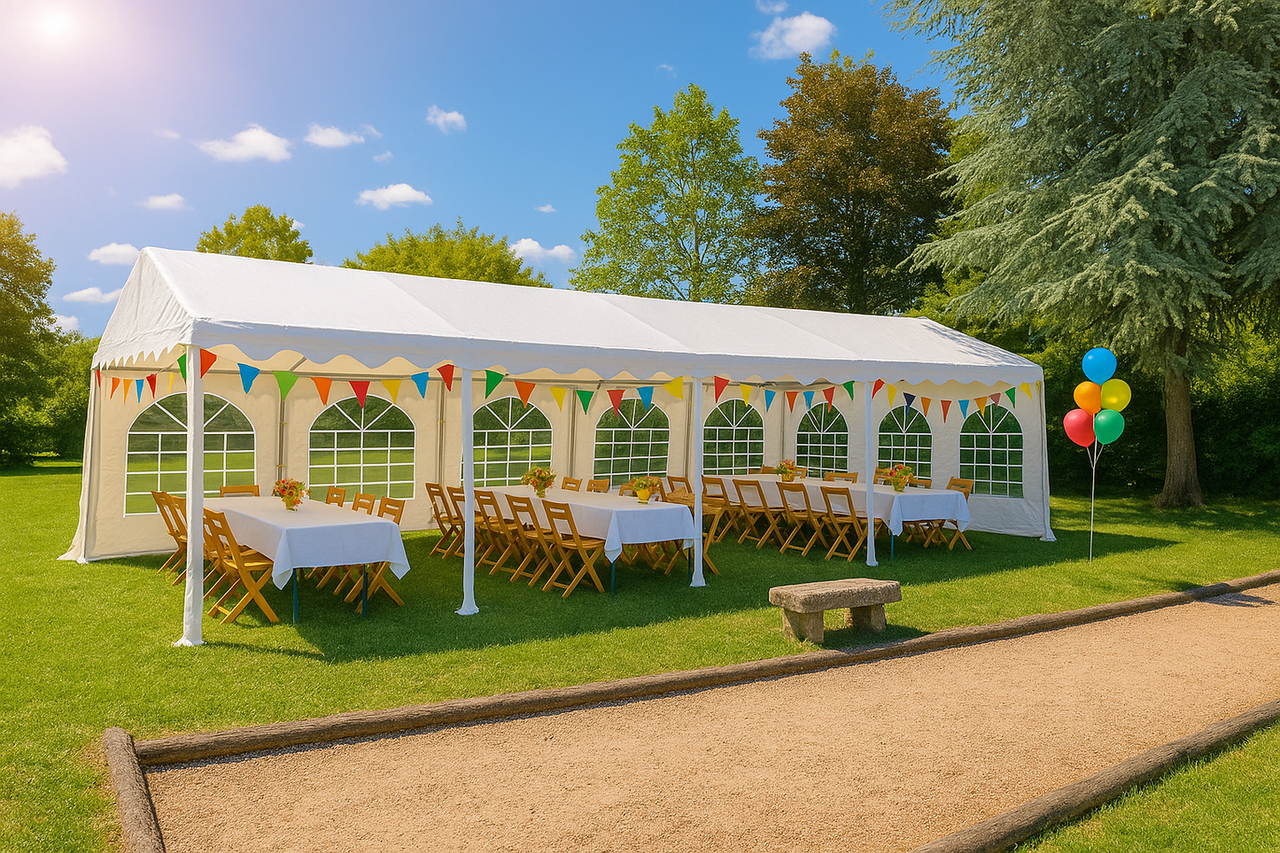 Location Barnum Réception 6x10m à Chartres - EventRent28