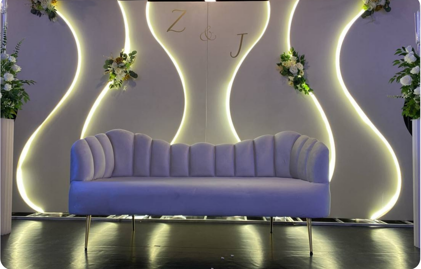 Coin marié étoilé sur Mesure pour Mariés - Décoration Haut de Gamme pour Votre Mariage