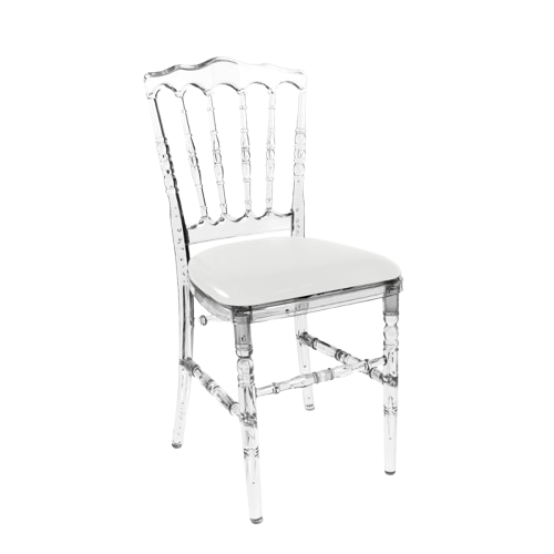 Location Chaise Napoléon Cristal transparent